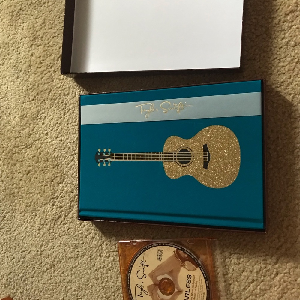 Brand New Taylor Swift notebook in hard case + CD